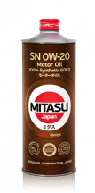 MITASU 0W-20 SN GOLD (MJ-102-1) 1л.